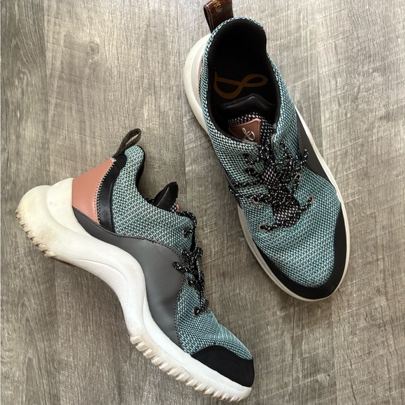 Sam Edelman Meena Tennis Shoes Sneakers 8.5 - Picture 2 of 13